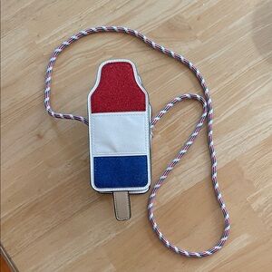 Red, White, and Blue Crossbody Bag